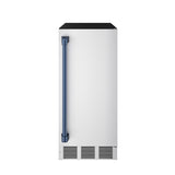 15 Inch Undercounter Built-in/freestanding Ice Maker In Stainless Steel/blue  Gordon Ramsay Series