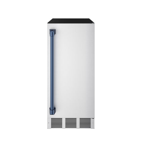 15 Inch Undercounter Built-in/freestanding Ice Maker In Stainless Steel/blue  Gordon Ramsay Series