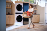 LG STUDIO WashTower™ with 5.0 cu.ft. Washer & 7.4 cu.ft. Dryer - Essence White