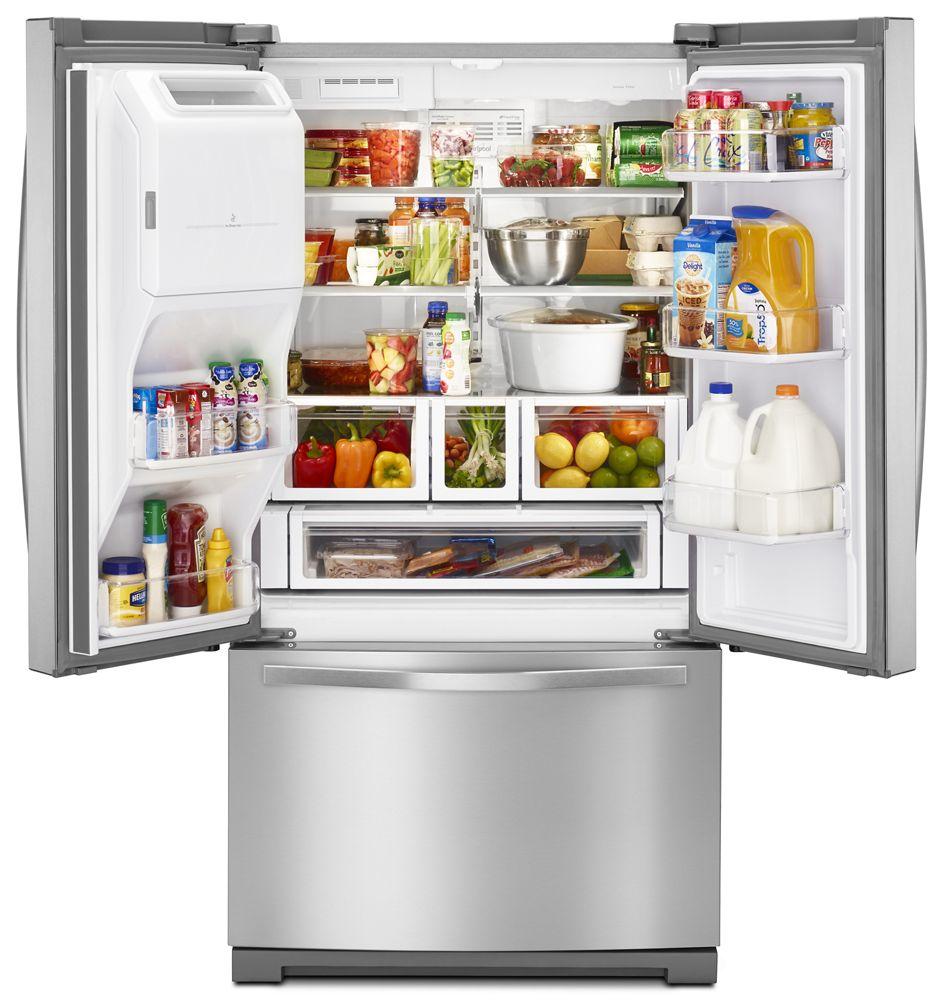 36-inch Wide French Door Bottom Freezer Refrigerator with Dual Icemakers - 27 cu. ft.
