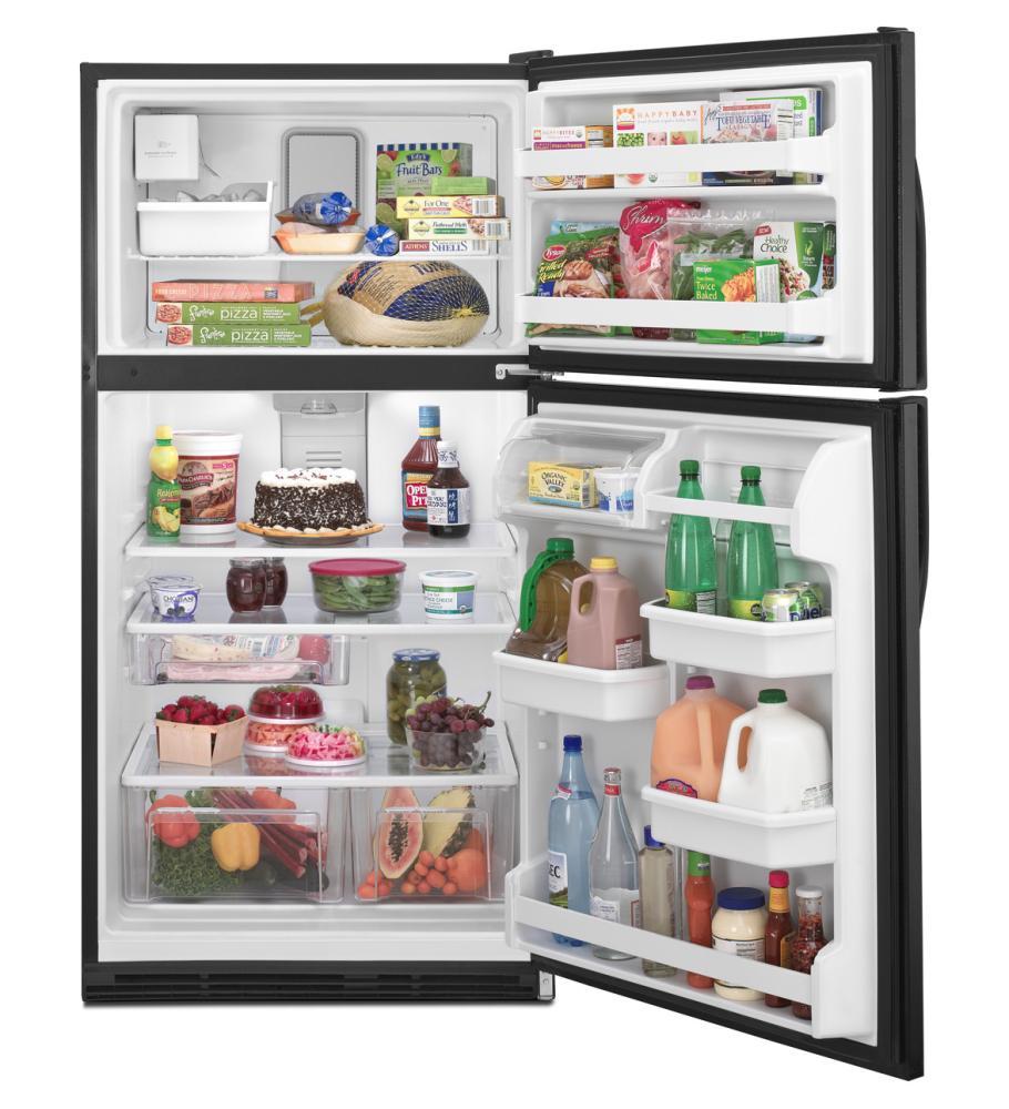 Top-Freezer Refrigerator with FreshLock Crispers
