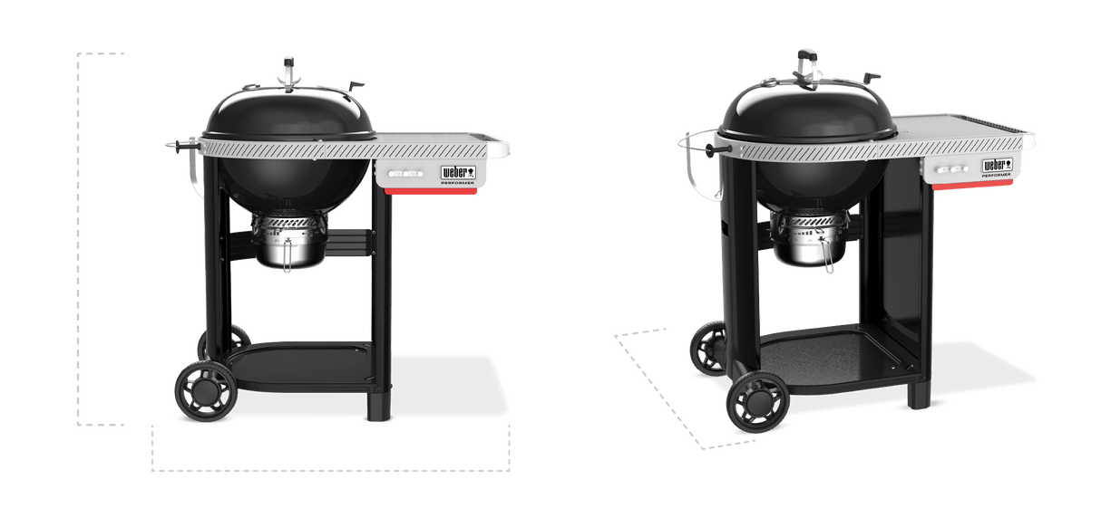 22 Performer™ Charcoal Grill - Black