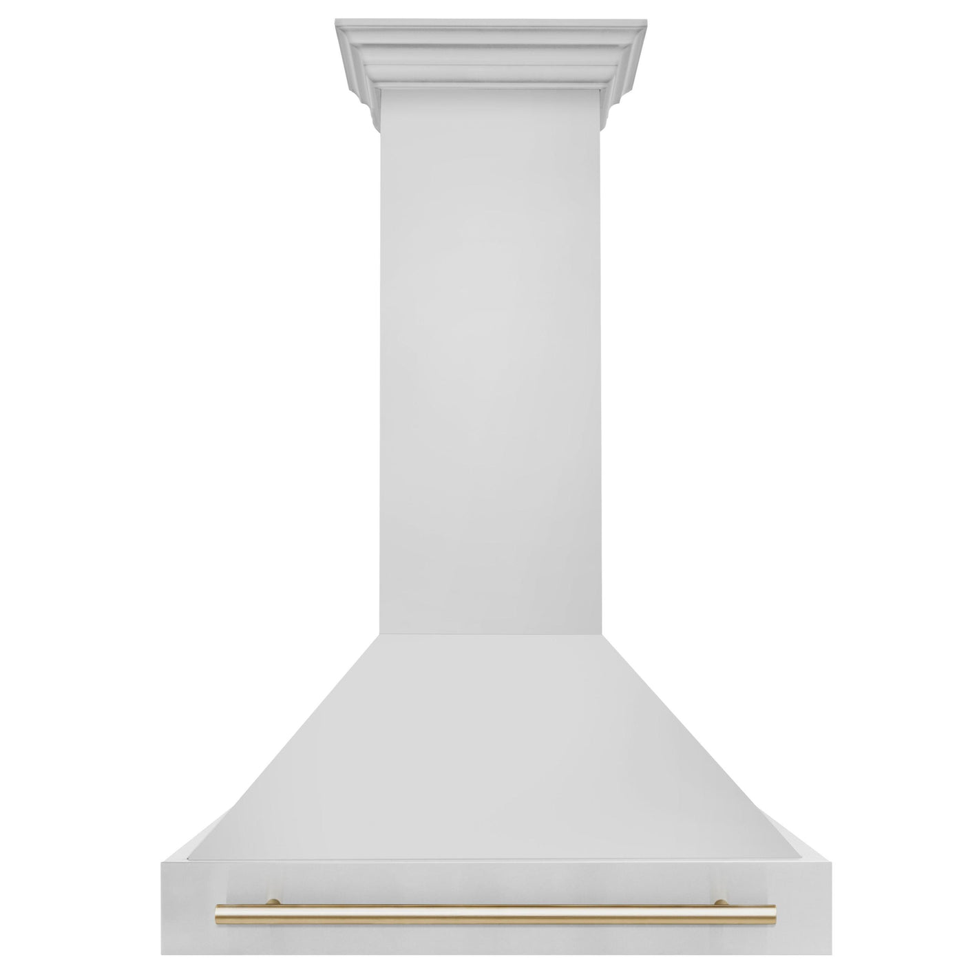 36 in. ZLINE Autograph Edition Stainless Steel Range Hood with Stainless Steel Shell and Handle (8654STZ-36) [Color: Matte Black]