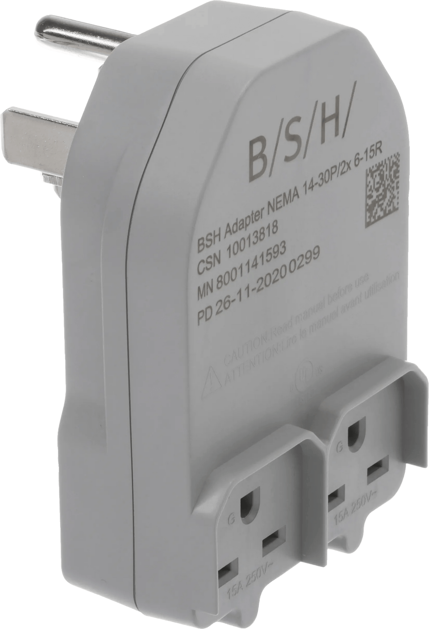 Power Adapter (4 Prong) + 2 Fuses WTZPA20UC