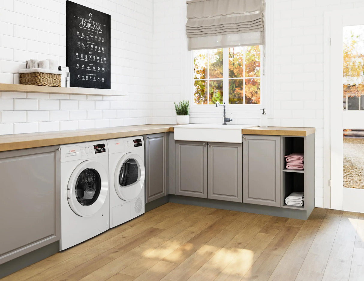 300 Series Compact Washer , White