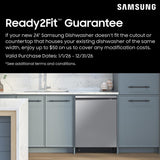 Bespoke Dishwasher with StormWash™ AutoRelease™ Door  Built under