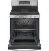GE® 30" Free-Standing Gas Convection Range with No Preheat Air Fry