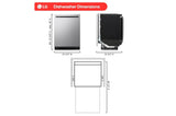 Smart Top Control FlushFit Design Dishwasher - LDNPQ445S