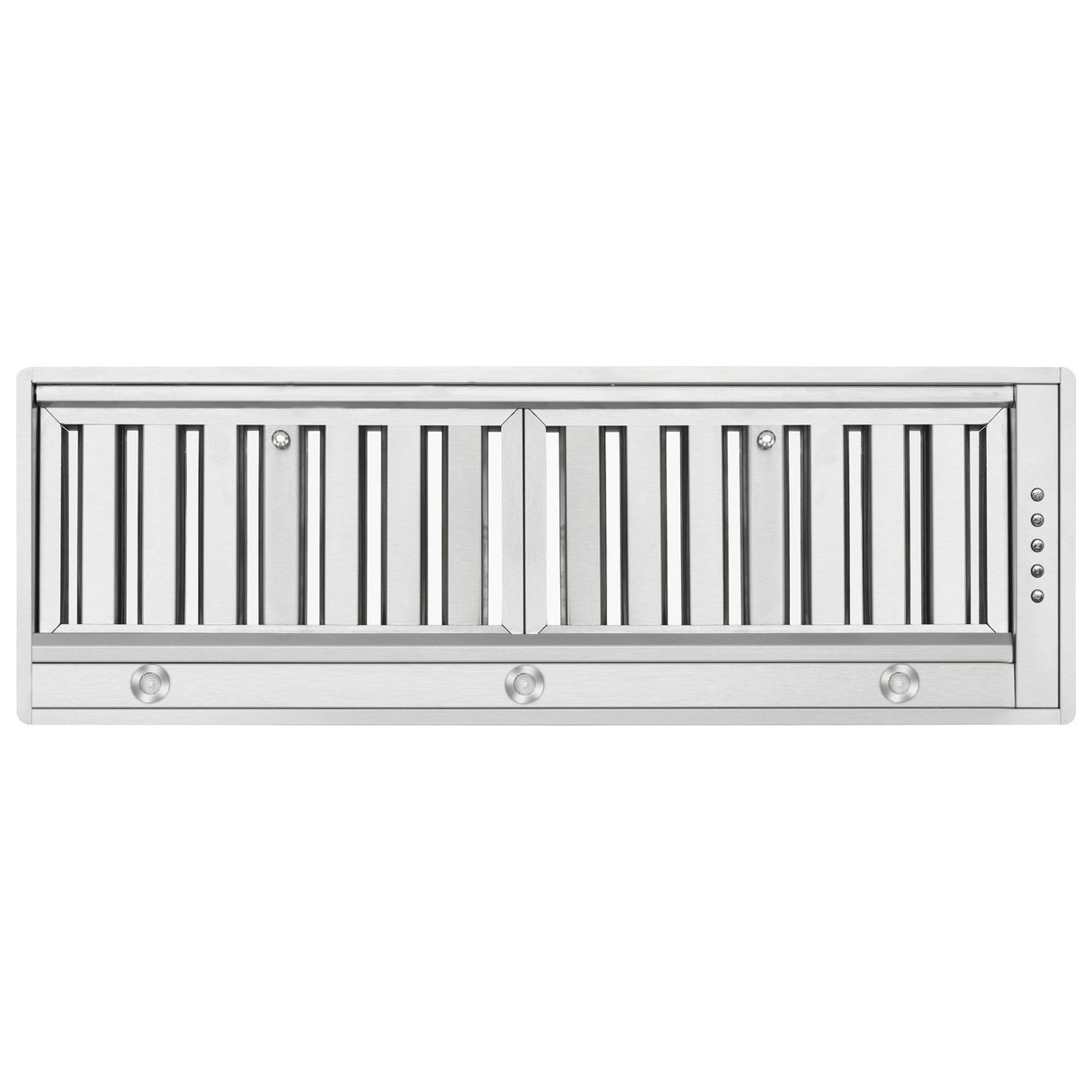 Forno Frassanito 36-Inch Recessed Range Hood, 450 CFM, Stainless Steel Baffle Filters, LED Lighting