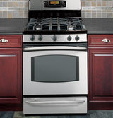 GE Profile 30" Free-Standing Double Oven Range