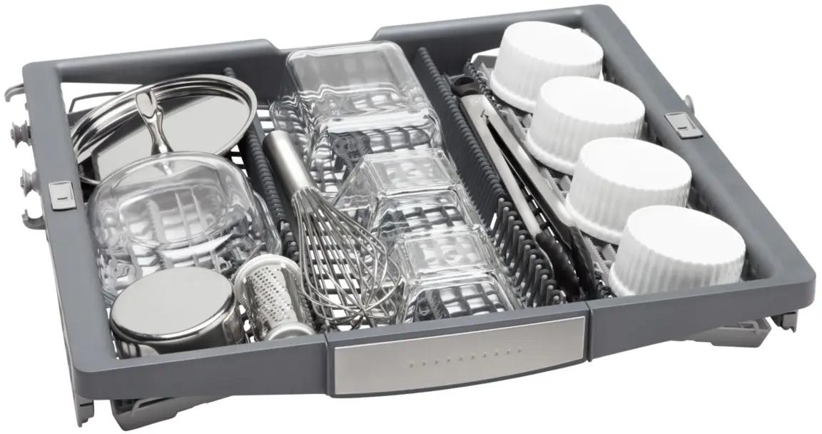 800 Series Dishwasher 24" Brushed black steel anti-fingerprint