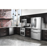 6.7 cu. ft. capacity double oven electric range with Dual-Choice element