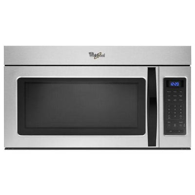 Whirlpool® 1.7 cu. ft. Over the Range Microwave with Hidden Vent - Silver