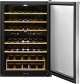 45 Bottle Two-Zone Wine Cooler