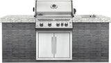Built-In Prestige PRO 500 RB Stainless Steel with Infrared Rear Burner