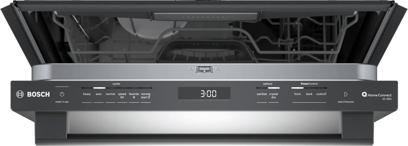 800 Series Dishwasher 24" Brushed black steel anti-fingerprint