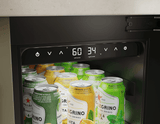 Presrv Wine & Bev Cooler, 24in UC, Panel Ready, French Door