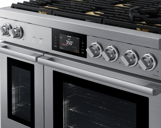 48" Gas Range, Silver Stainless, Natural Gas/Liquid Propane