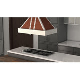 ZLINE 30" Designer Series Copper Island Range Hood (655i-CSSSS-30)