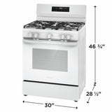 30" Gas Range with Quick Boil
