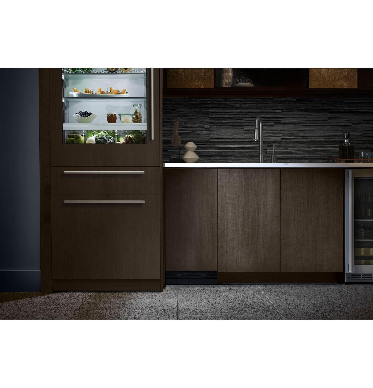 Monogram 30" Integrated Panel-Ready Refrigerator (for Single or Dual Installation)
