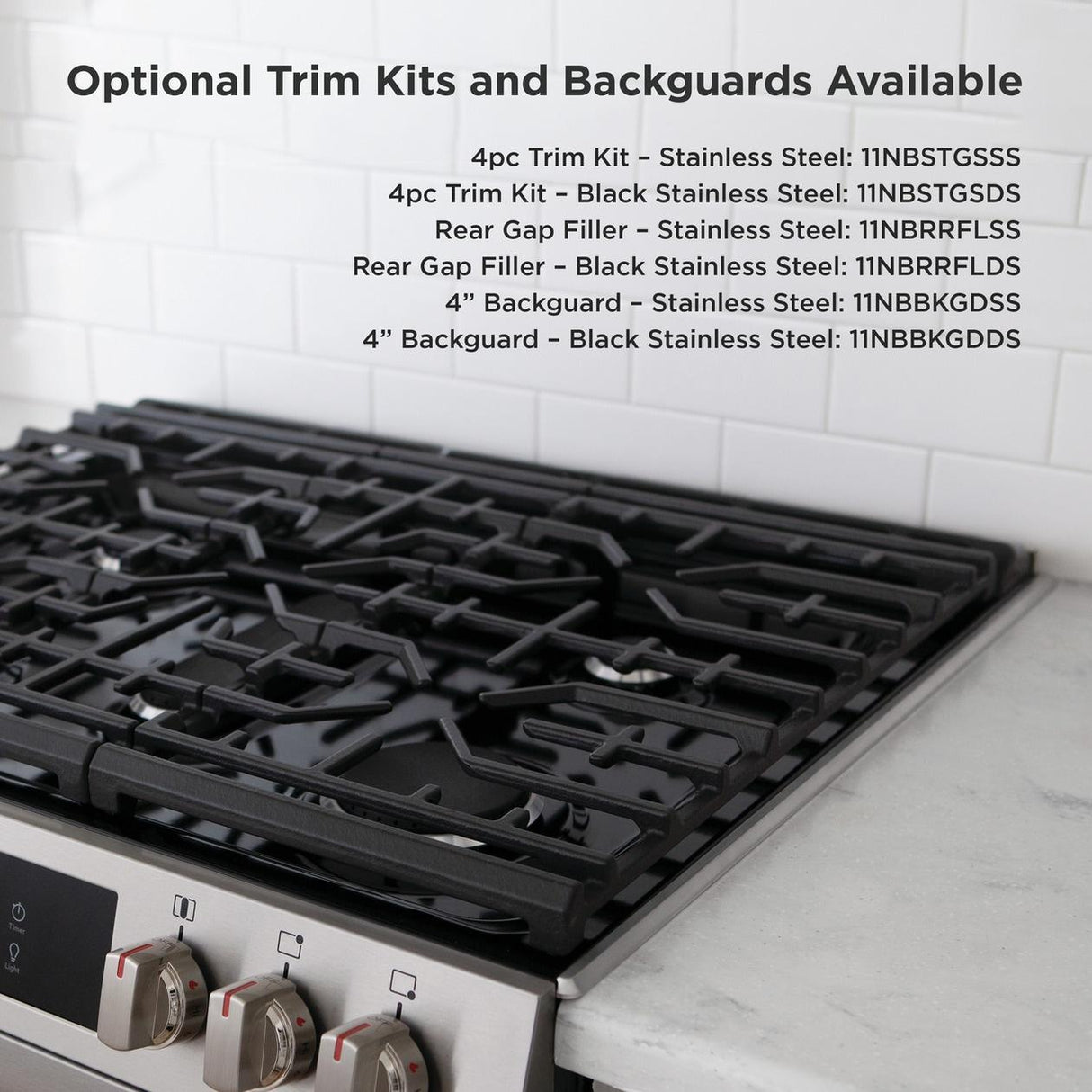 30" Gas Range with No Preheat and Air Fry