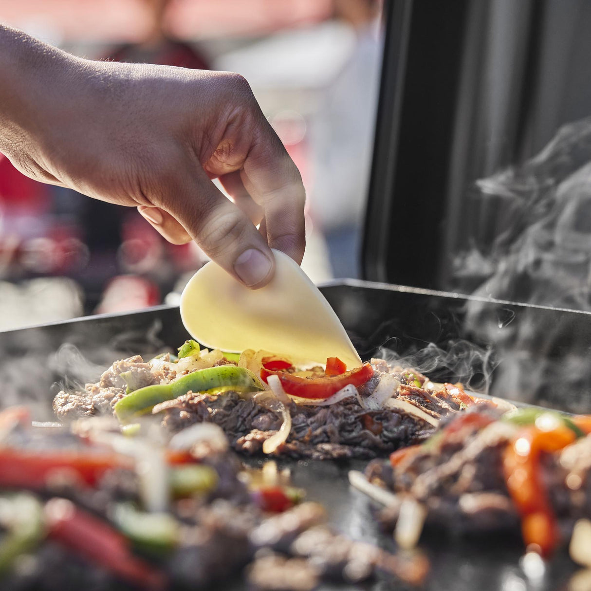 Slate® 22 Rust-Resistant Tabletop Griddle - Black