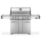 Gas Grill Rear infrared burner, infrared SIZZLE ZONE bottom burner and range side burner