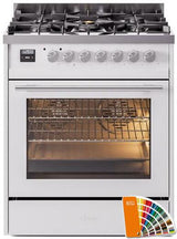 Professional Plus II 30 Inch Dual Fuel Liquid Propane Freestanding Range in RAL Custom Color with Trim