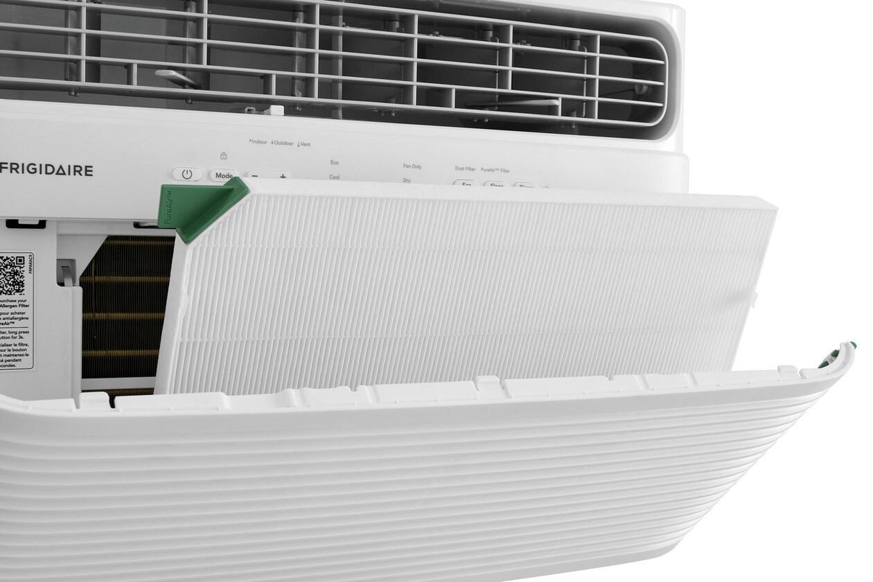 12,000 BTU Window Room Air Conditioner with Supplemental Heat