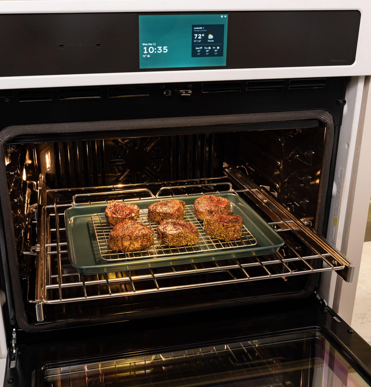 CAF(EBACK)™ Professional Series 30" Smart Built-In Convection Double Wall Oven