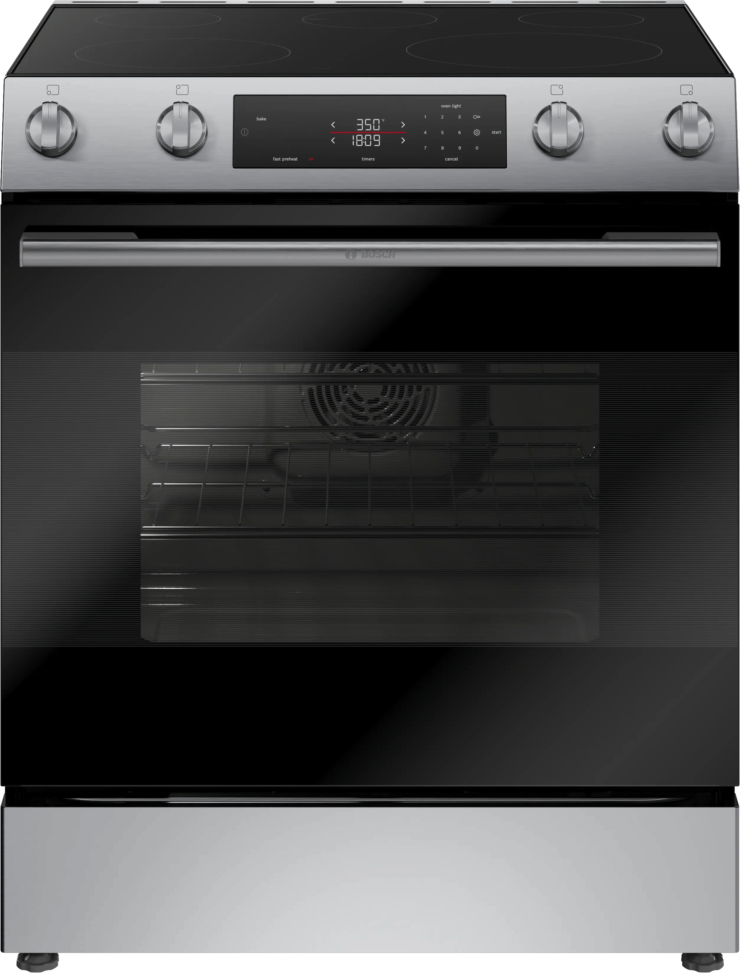 100 Series Electric Freestanding Range 30" Stainless Steel