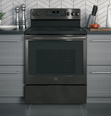 GE® 30" Free-Standing Electric Convection Range