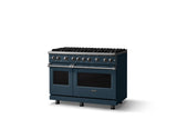 48"W. Sealed Burner Gas Range (Burner: 8b, Finish: Squall, Trim: Polished Chrome, Fuel: Natural Gas)