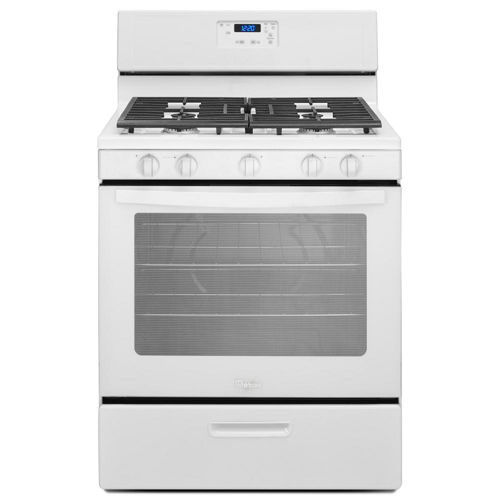 Whirlpool® 5.1 Cu. Ft. Freestanding 5-Burner Gas Stove