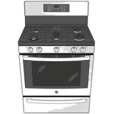 GE Profile™ Smart 30" Free-Standing Self Clean Gas Range with No Preheat Air Fry