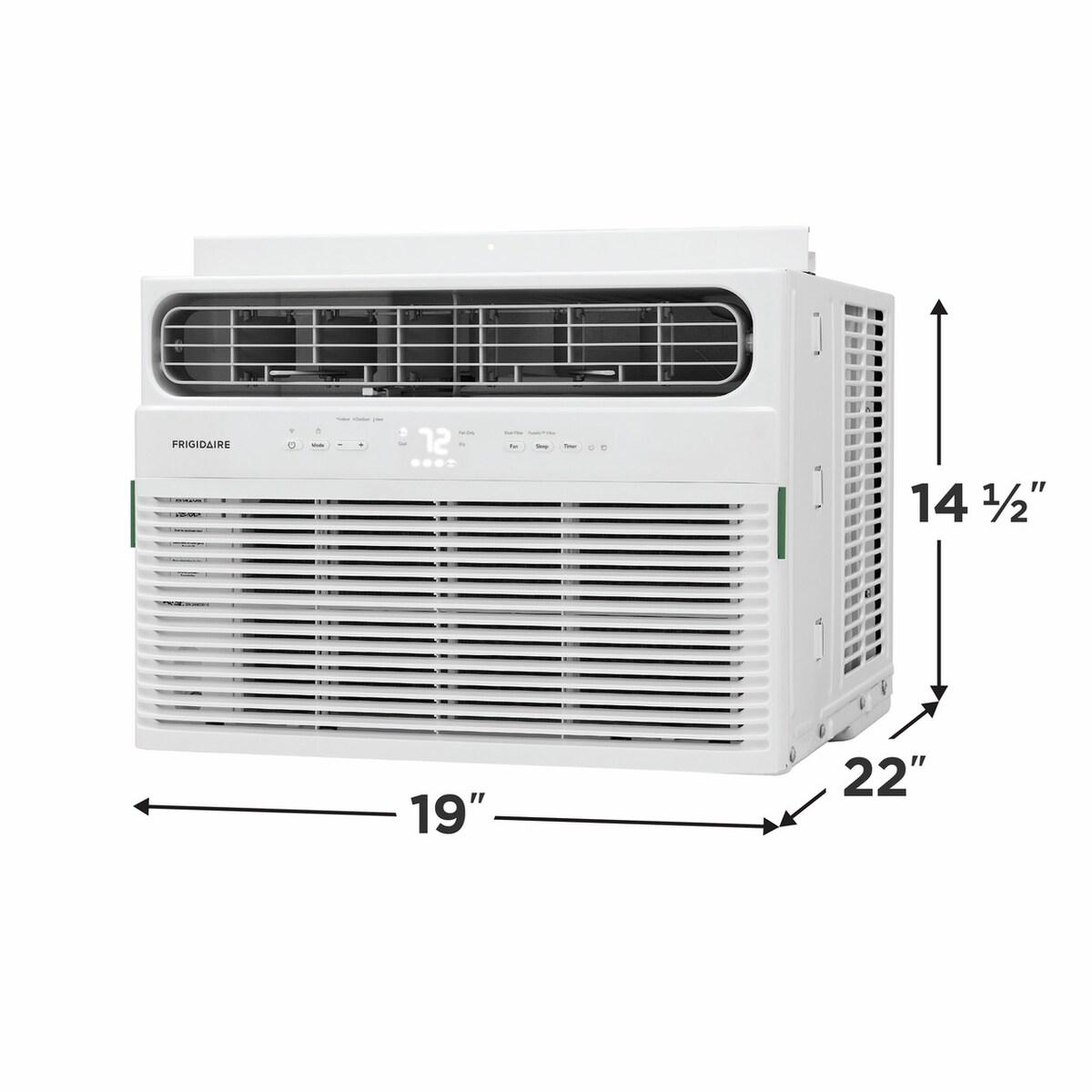12,000 BTU Window Room Air Conditioner with Wi-Fi