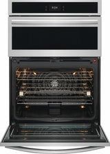 30" Electric Wall Oven and Microwave Combination with Stone-Baked Pizza