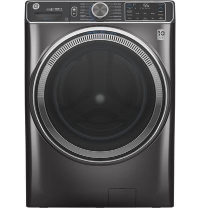 GE® 5.0 cu. ft. Capacity Smart Front Load ENERGY STAR® Steam Washer with SmartDispense™ UltraFresh Vent System with OdorBlock™ and Sanitize + Allergen