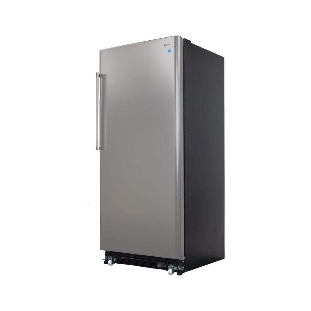 Danby Designer 16.7 cu. ft. Upright Freezer in Stainless Steel Look