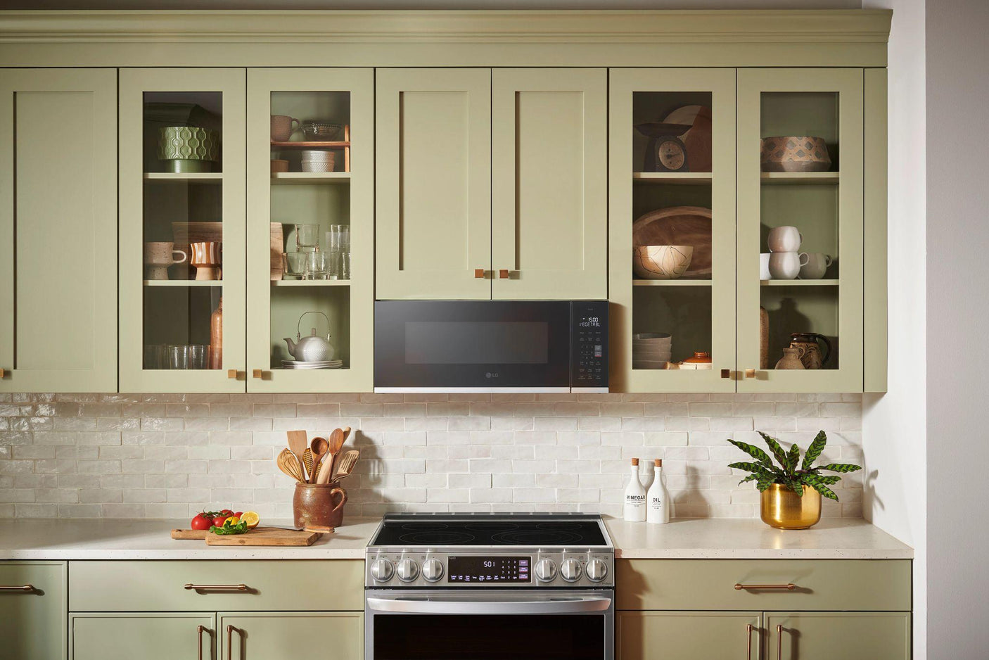 1.3 cu. ft. Smart Low Profile Over-the-Range Microwave Oven