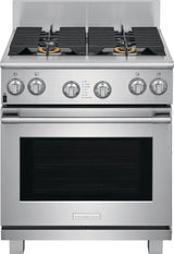 30'' Dual-Fuel Freestanding Range