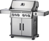 Rogue SE 525 RSIB with Infrared Side and Rear Burner , Natural Gas, Stainless Steel