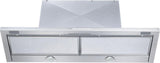 DA 3496 - Built-in ventilation hood with energy-efficient LED lighting and backlit controls for easy use.