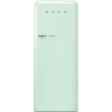 Approx 24" 50'S Style Refrigerator with ice compartment, Pastel green, Right hand hinge