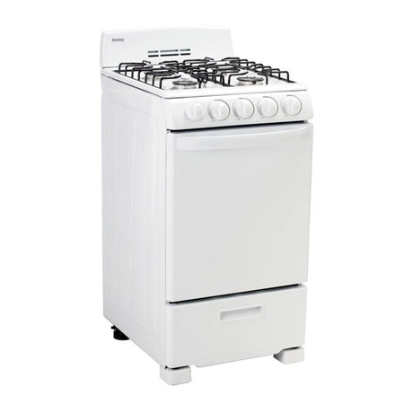 Danby 20" Wide Gas Range in White