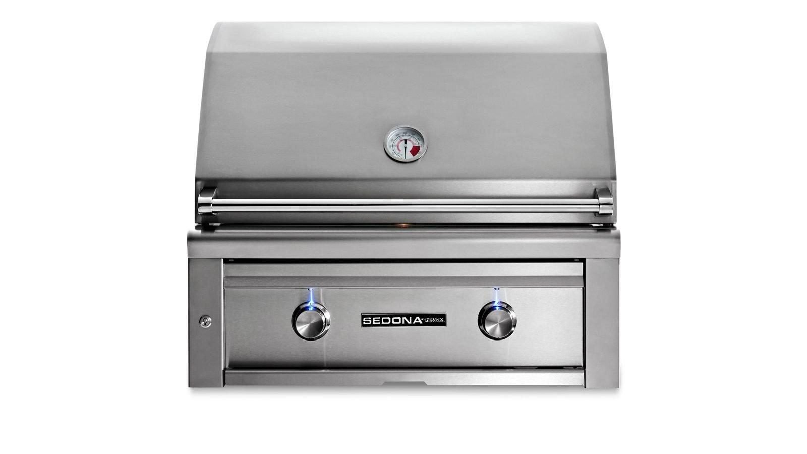 30" SEDONA BUILT-IN GRILL WITH 2 STAINLESS STEEL BURNERS (L501)
