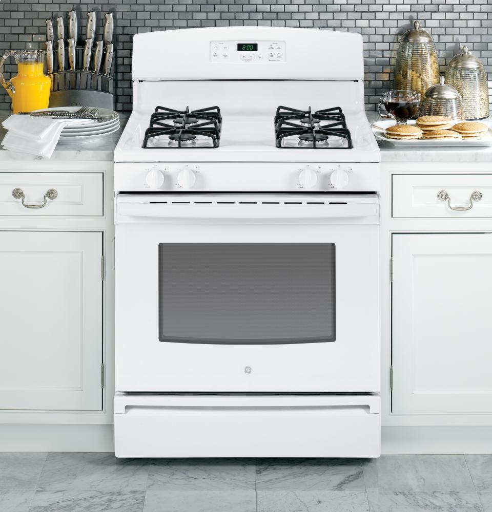 GE® 30" Free-Standing Gas Range