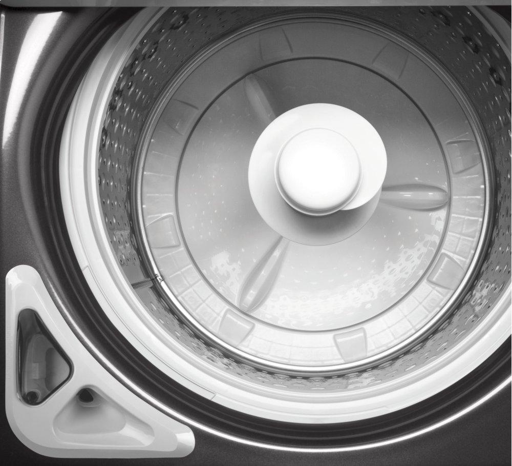 GE® 4.9 cu. ft. Capacity Smart Washer with Stainless Steel Basket