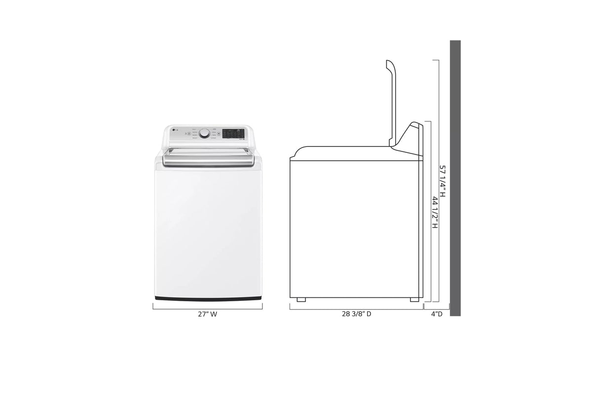 5.5 cu.ft. Mega Capacity Smart wi-fi Enabled Top Load Washer with TurboWash3D™ Technology